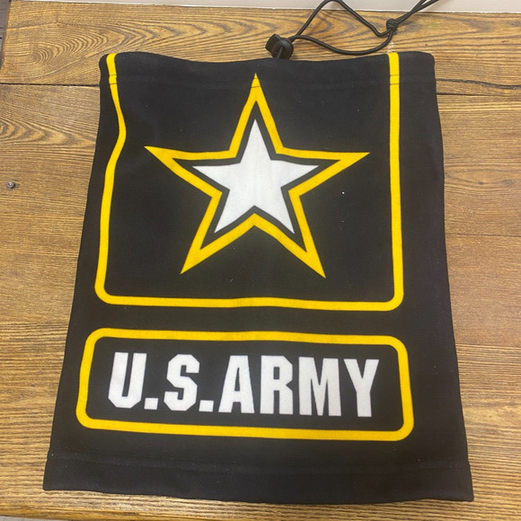 U S US Army Star Winter Fleece Neck Warmer Gaiter Ski Face Mask Tube Sock Scarf - Picture 6 of 6